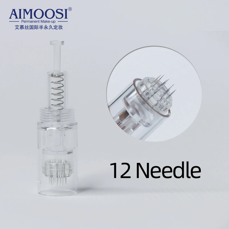 

10 PCS Profession Tattoo Needle Tips 12/36/42 Needle PUM Disposable Tattoo Needles For Permanent Makeup Eyebrow/Lip Machine