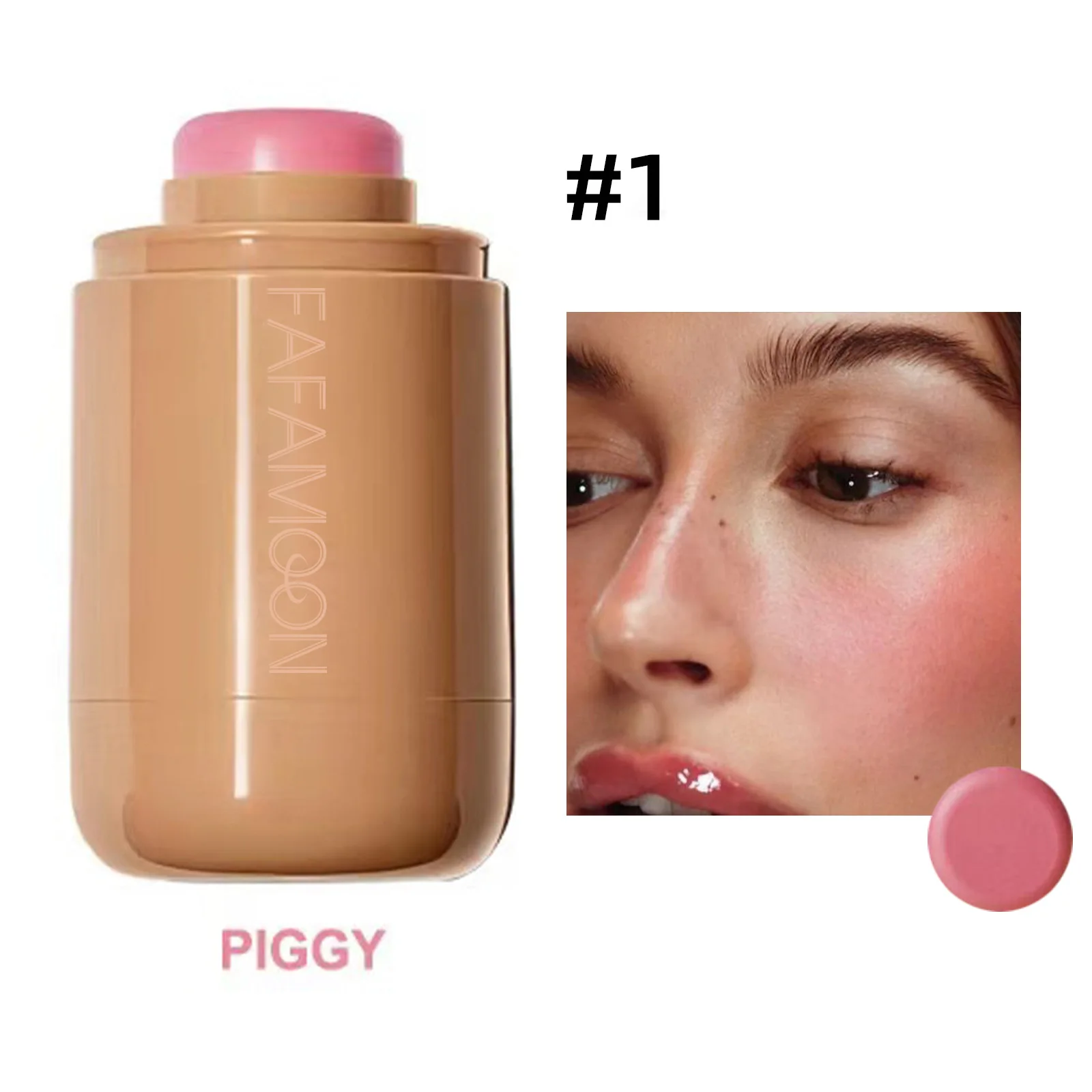 Matte Blush Stick | Long-Lasting, Natural Finish for Contour & Blush | Easy-to-Apply, Smooth Matte Formula for Soft, Flawless