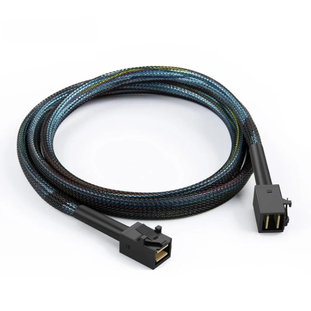 25cm 0.5m 1m SFF-8643 Mini SAS HD Server Motherboard Backplane Cable SFF 8643 to 8643 MINI SAS Cable for Computer Hard Disk — zdjęcie produktu 7