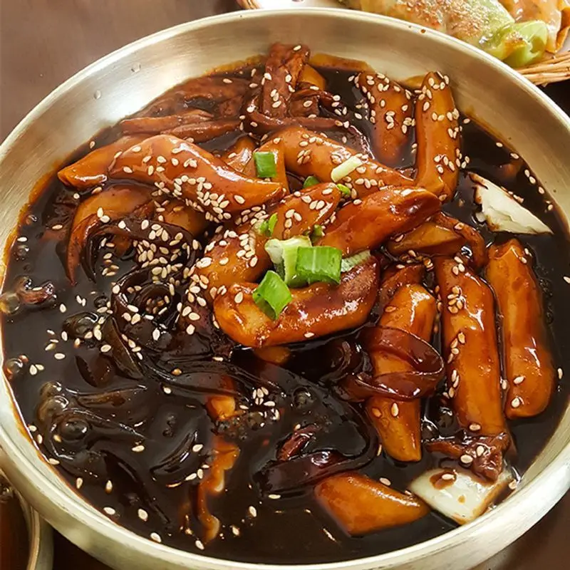 친구들 짜장떡볶이 2인분 [짜장소스 어묵 포함]