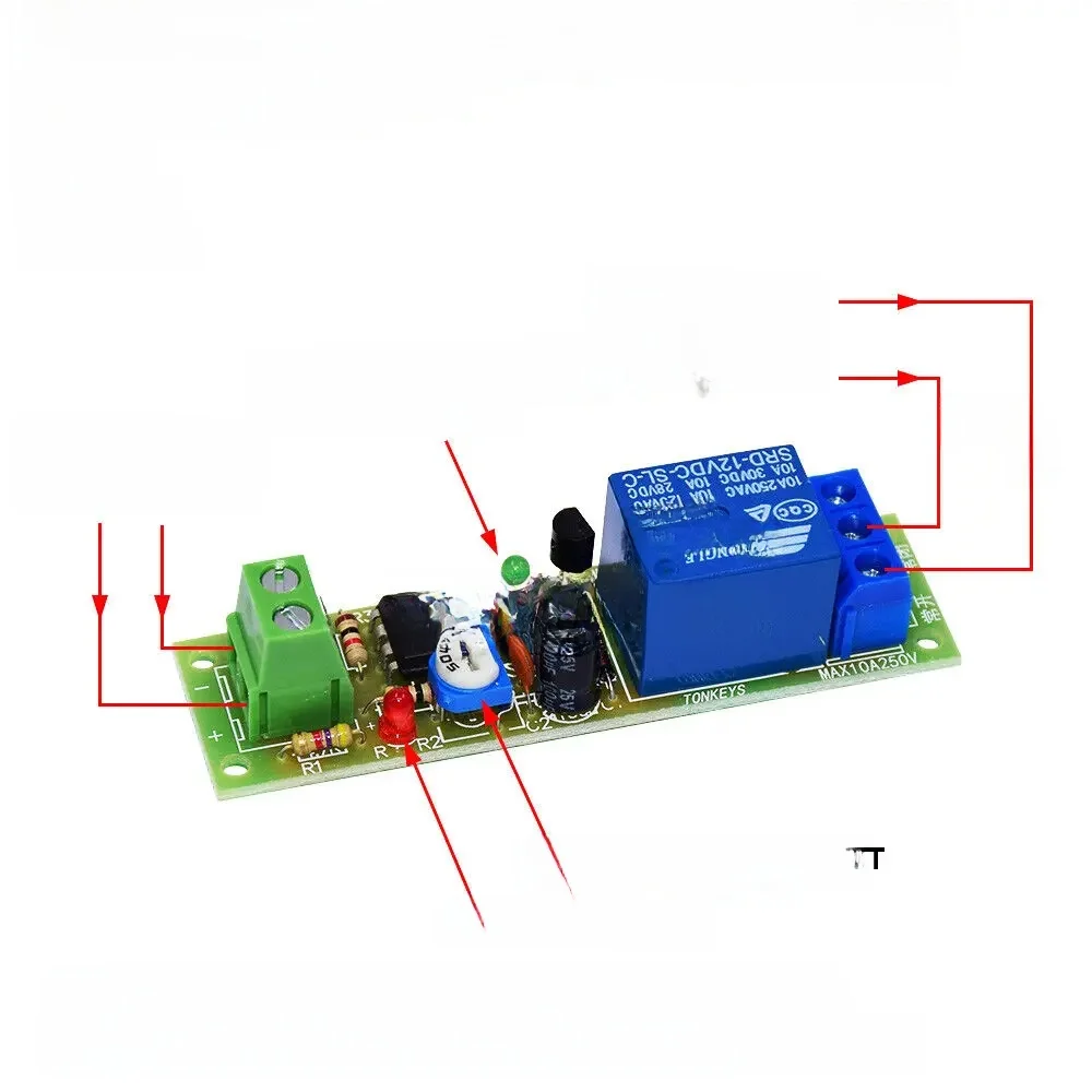 AliExpress NE555 DC12V Adjustable Time Trigger unlimited Cycle Timer Delay Turn On OFF Relay Switch Module Control