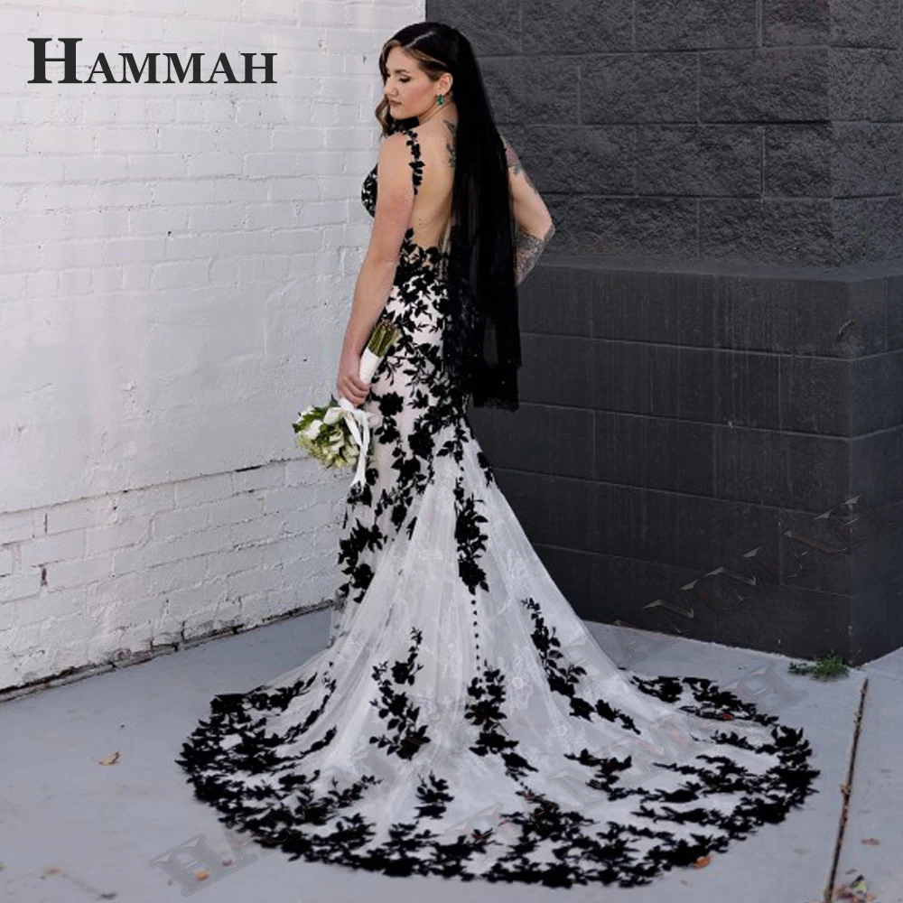 2024 Modest Brush Train Wedding Dresses Brides Gown Tiered Appliques Backless Sposa Vestidos Bridal Party Suit Robe De Mariée
