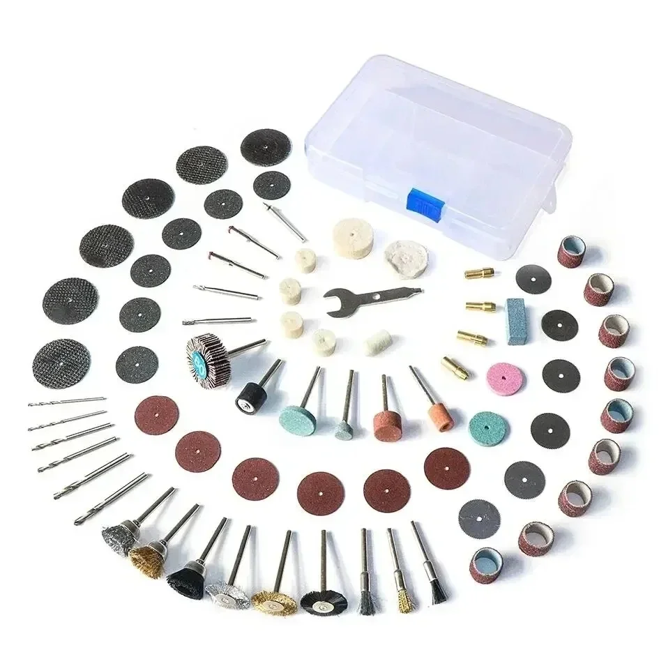 75-Piece Power Sanding Accessory Set for Dremel Metalworking Cutting Blade Sanding and Polishing Rust Removal Tools