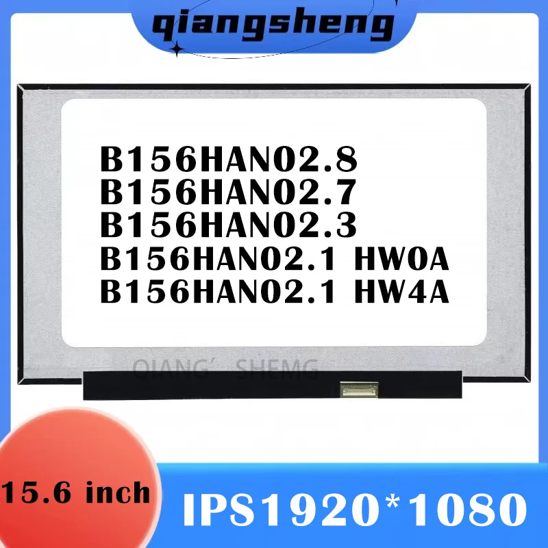 Tela Lcd para Laptop Matriz de Exibição B156han02.1 Hw0a B156han02.8 B156han02.1 Hw4a B156han02.7 B156han02.3 1920*1080 30 Pinos 156 em