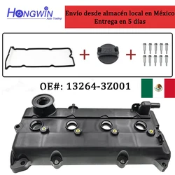 13264-3Z001 Engine Valve Cover Bolts & Gasket & Bolts & Cap Fits 2002-2006 Nissan Altima Sentra SE-R 2.5L QR25DE 13264 3Z001