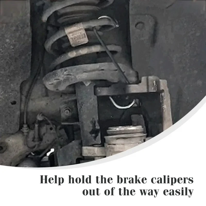 Car Caliper S Shape Hanger Hooks Suspension Disc Service Brake Pad Replacement Parts Help Compress Piston Repair Tool for Auto
