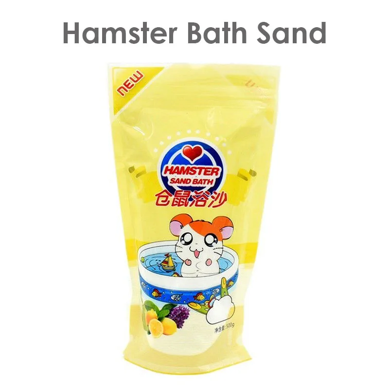 Hamster Sand Bath No-Dust Bath or Potty Litter Grooming Sand Small Animals Bathing Sand for Rat Hedgehogs Gerbils Chinchillas