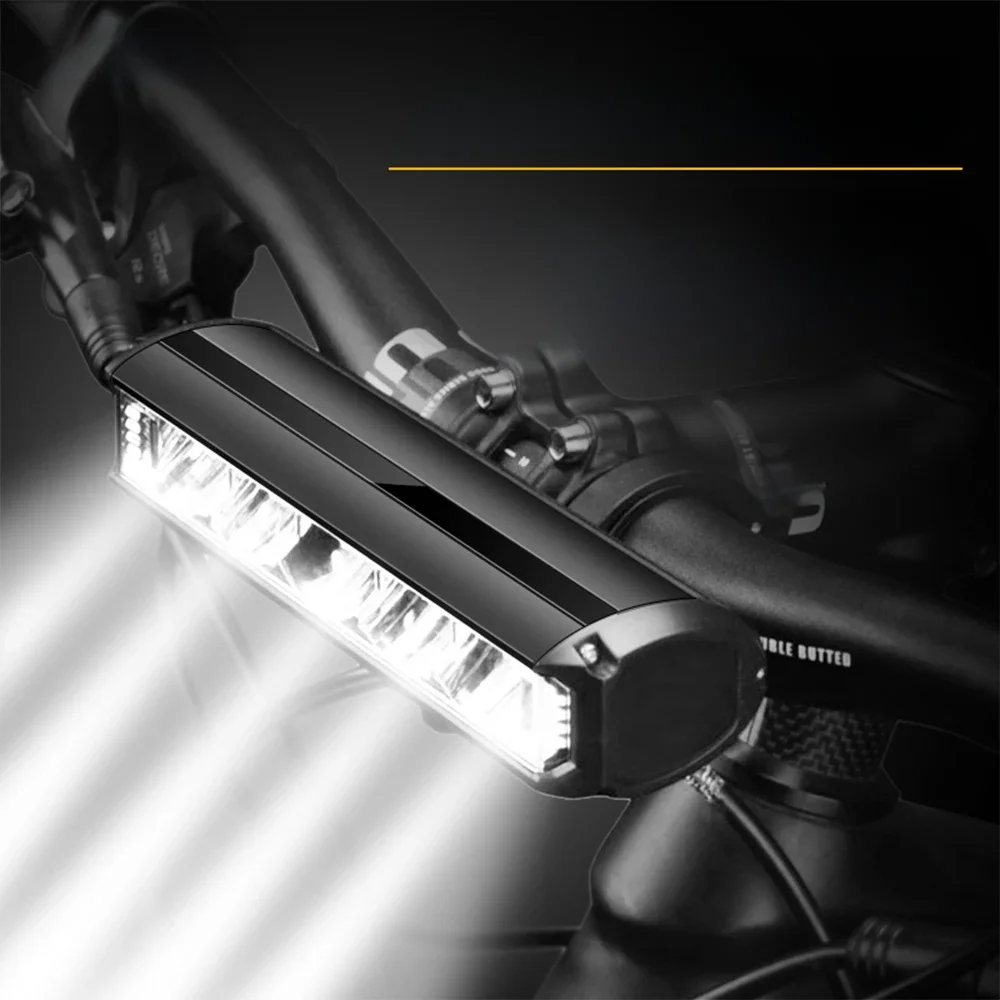 AliExpress fivemi Fivemi 5Led MTB Bicycle Lights 10000MAH Rechargeable Bike Light Flashlight Outdoor Cycling Bike Accessories for Electric Scooter