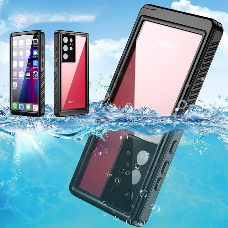 RedPepper IP68 wodoodporna obudowa do Samsung Galaxy S20 ultra plus S10 uwaga 10 nurkowanie podwodne PC + TPU pancerna obudowa SN11 — zdjęcie produktu 7
