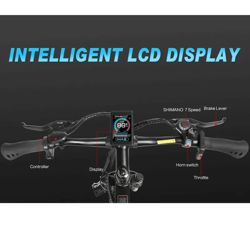 電動自転車 36V 350W マウンテンEバイク 13AHバッテリー トルクセンサー 24インチホイール 大人用 男女兼用 折りたたみ式 ペダルアシスト自転車