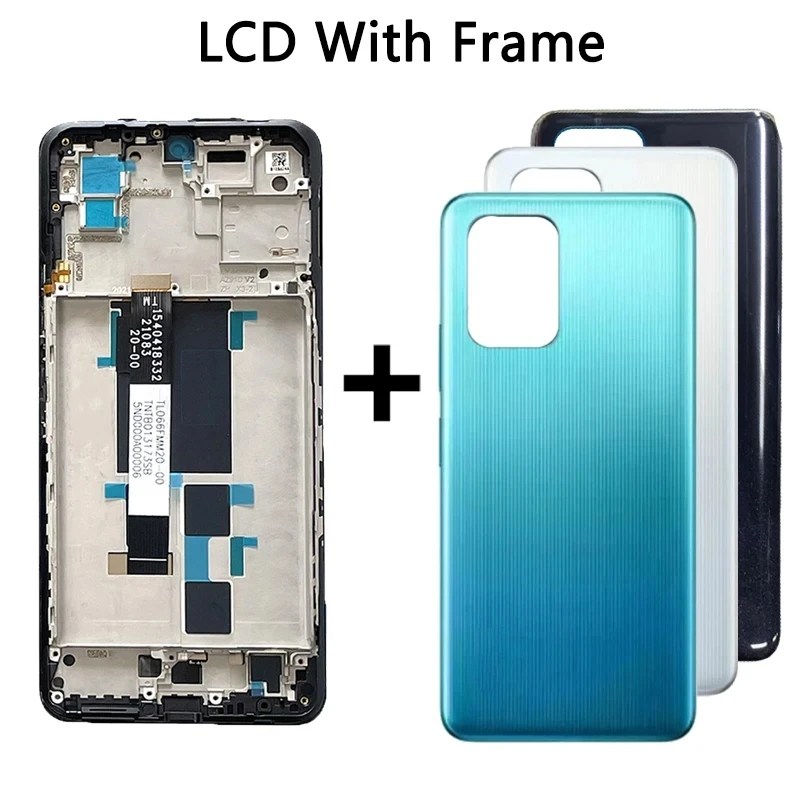 6.6\'\' Original LCD Display For Xiaomi POCO X3 GT 21061110AG LCD Display Touch Screen Digitizer For POCO X3GT Screen With Frame