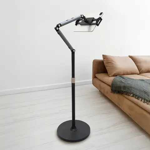 짐승 5세대 얼라이브 각도조절 143cm 침대 스탠드 태블릿 갤럭시탭 아이패드 대형 거치대