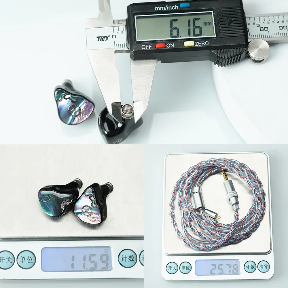 JUZEAR x Z Reviews Defiant 1DD+3BA Hybrid In-ear Earphones 3-Way