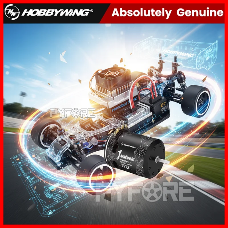 

HOBBYWING XeRun XR10 Justock G3 60A sensored Brushless Esc with 13.5T 17.5T 21.5T Motors for 1/10 RC Drift Racing Car Combo