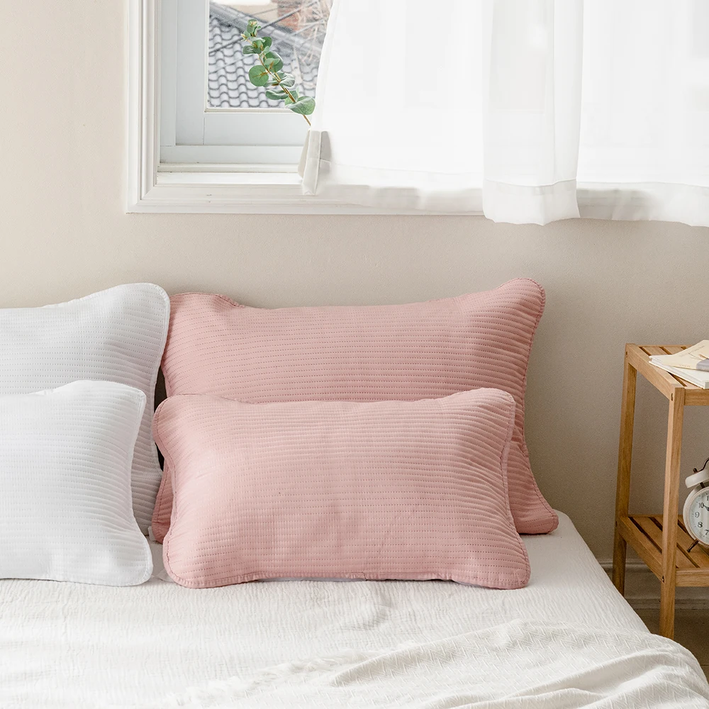 Thezari 1 + 1 كيس وسادة مبطن للاستبدال سهل الاستبدال ومضاد للبكتيريا 40X60/50X70 #4