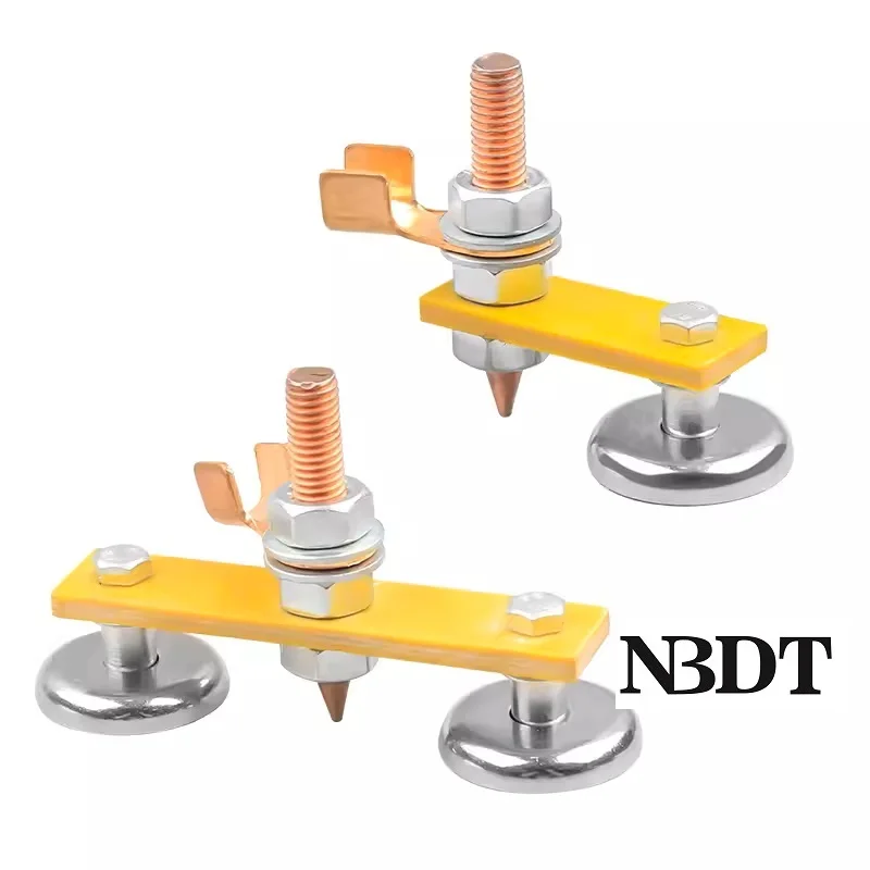 

4Pcs Magnetic Welding Ground Clamp Support Spotter