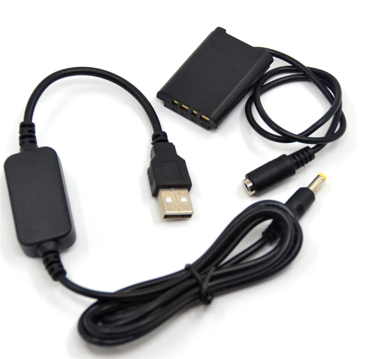 Vitesun USB Cáp + AC-LS5 + DK-X1 DC Coupler NP-BX1 NPBX1 Giả Pin Cho Sony DSC-RX1 DSC RX100 RX1R