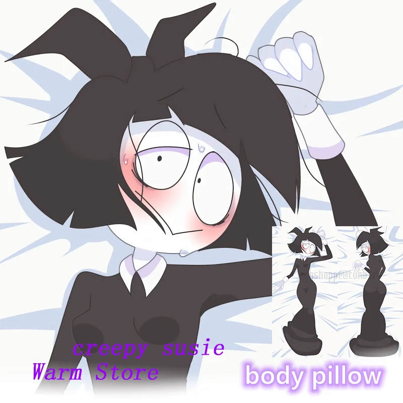 Dakimakura Anime creepy susie the oblongs Double-sided Print Life-size Body Pillow