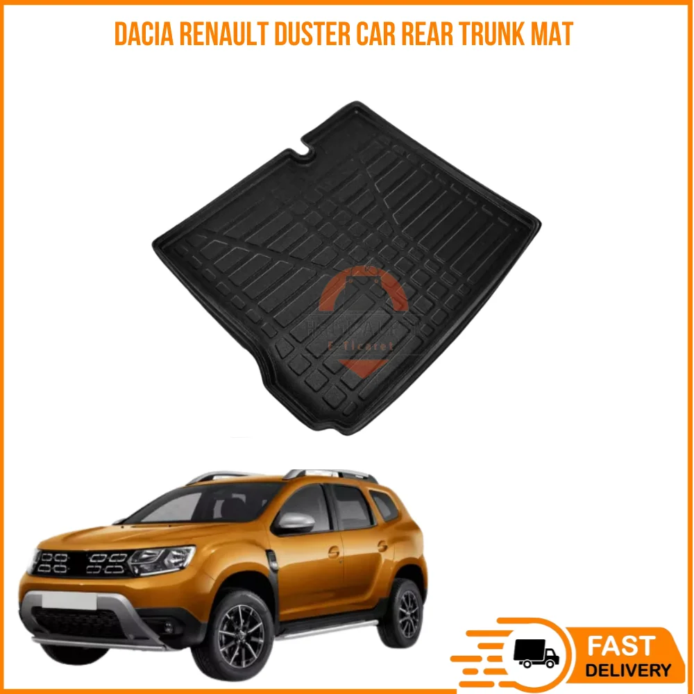 For Dacia Renault Duster Car Rear Trunk Mat Waterproof Protective Pads Cargo Liner Trunk Trunk Floor Mat Accessories