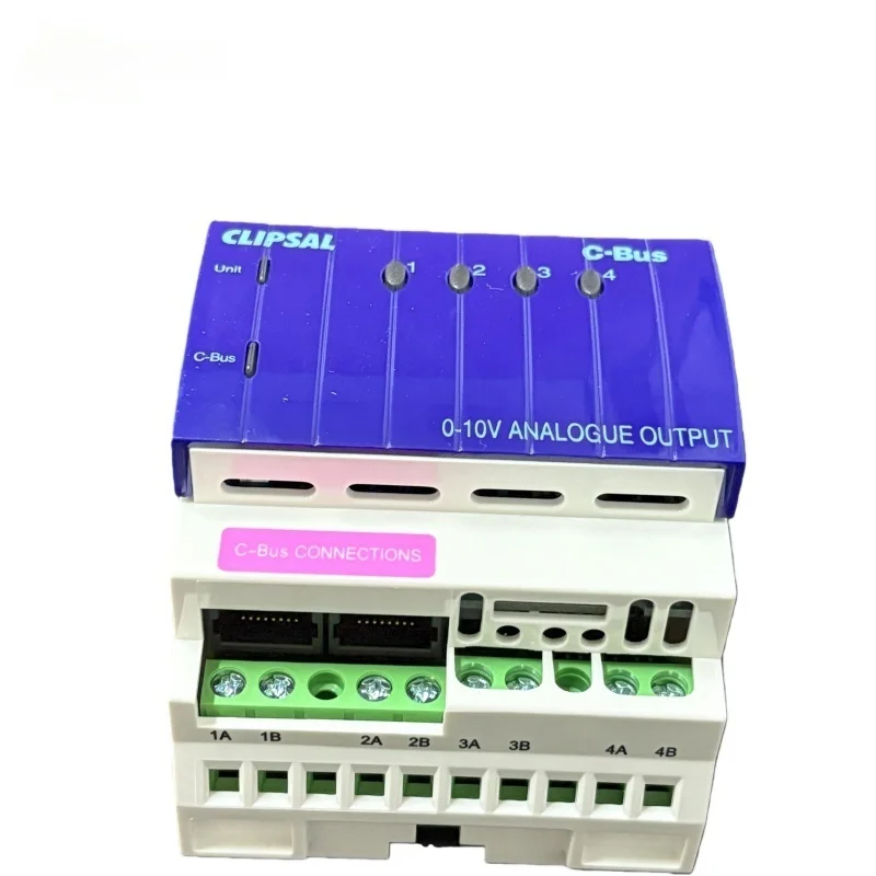 L5504AMP C-Bus 4 Channel Lighting Dimmer 0-10V Analog Output DIN Rail LED Driver Smart Home Control