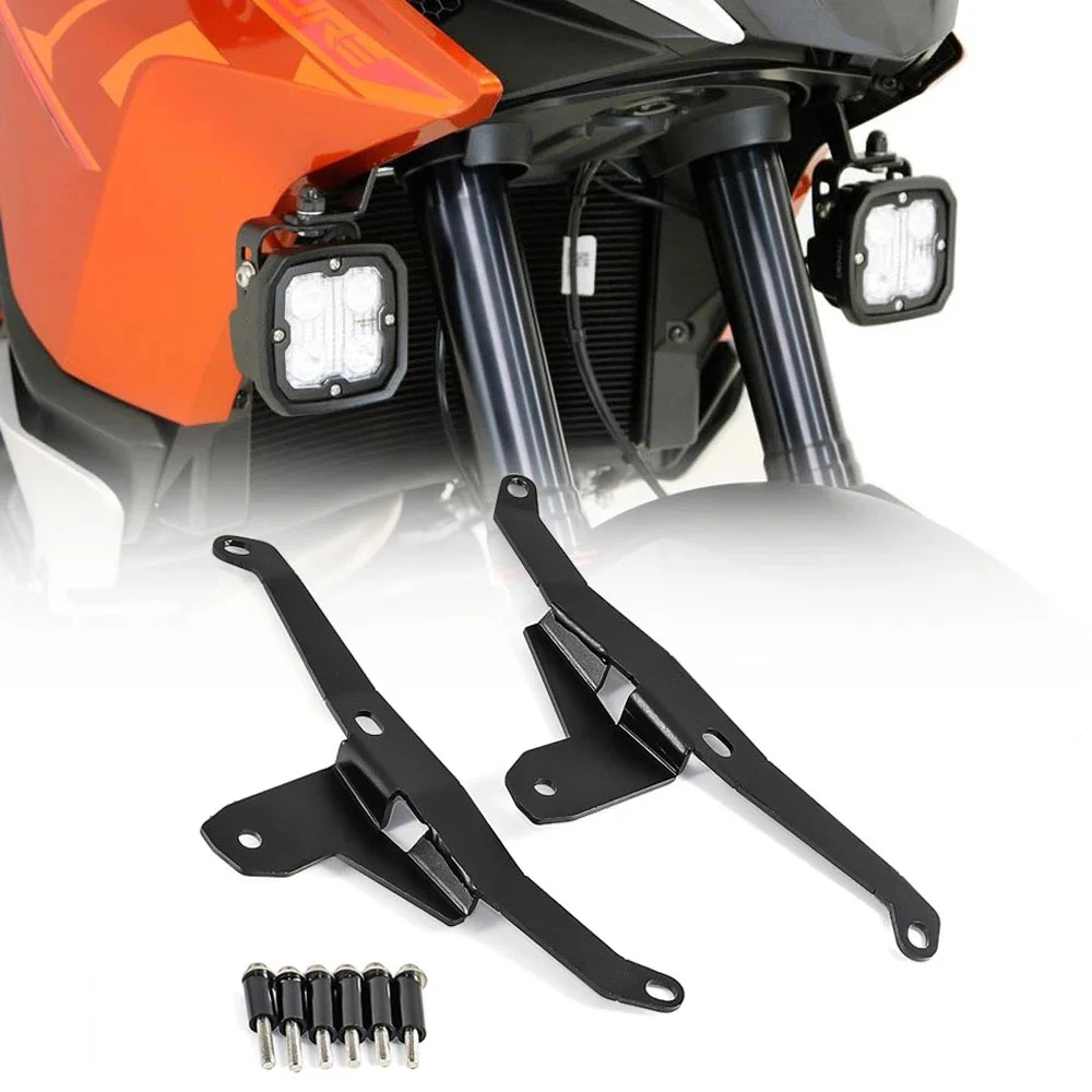 Uchwyty mocujące dodatkowe światła przeciwmgielne do motocykla 1290 Super Adventure R S, do 1090 1290 ADV, akcesoria, uchwyt lampy do jazdy — zdjęcie 2