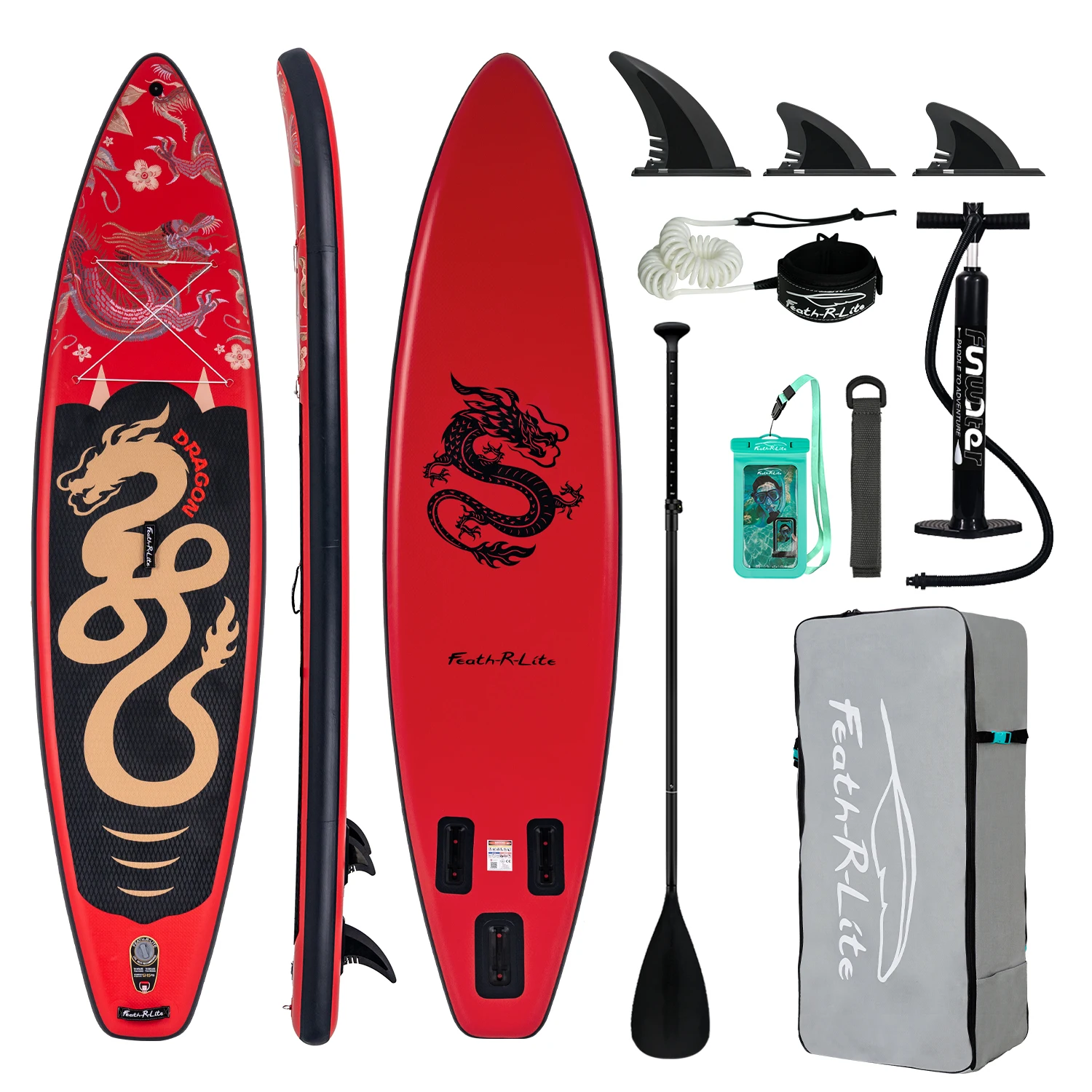 2026 Nieuwe FunWater Opblaasbare Stand Up Paddle Board 350x84x15cm Cruise SUP Board Ultra Stabiel Antislip Watersport Paddleboard met Accessoires Set