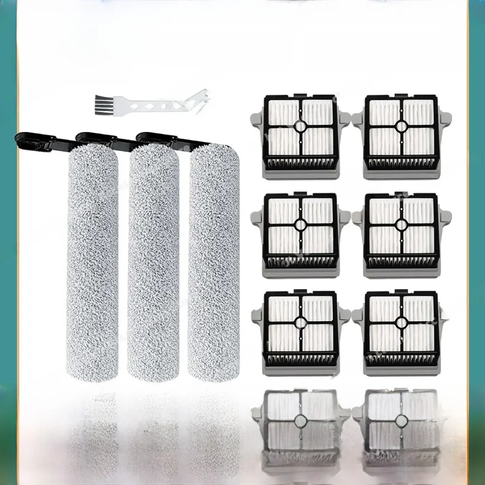 Compatible pour (Tineco Floor One Switch S6 / Stretch S6) pièces d'aspirateur rouleau brosse principale accessoires de filtre HEPA