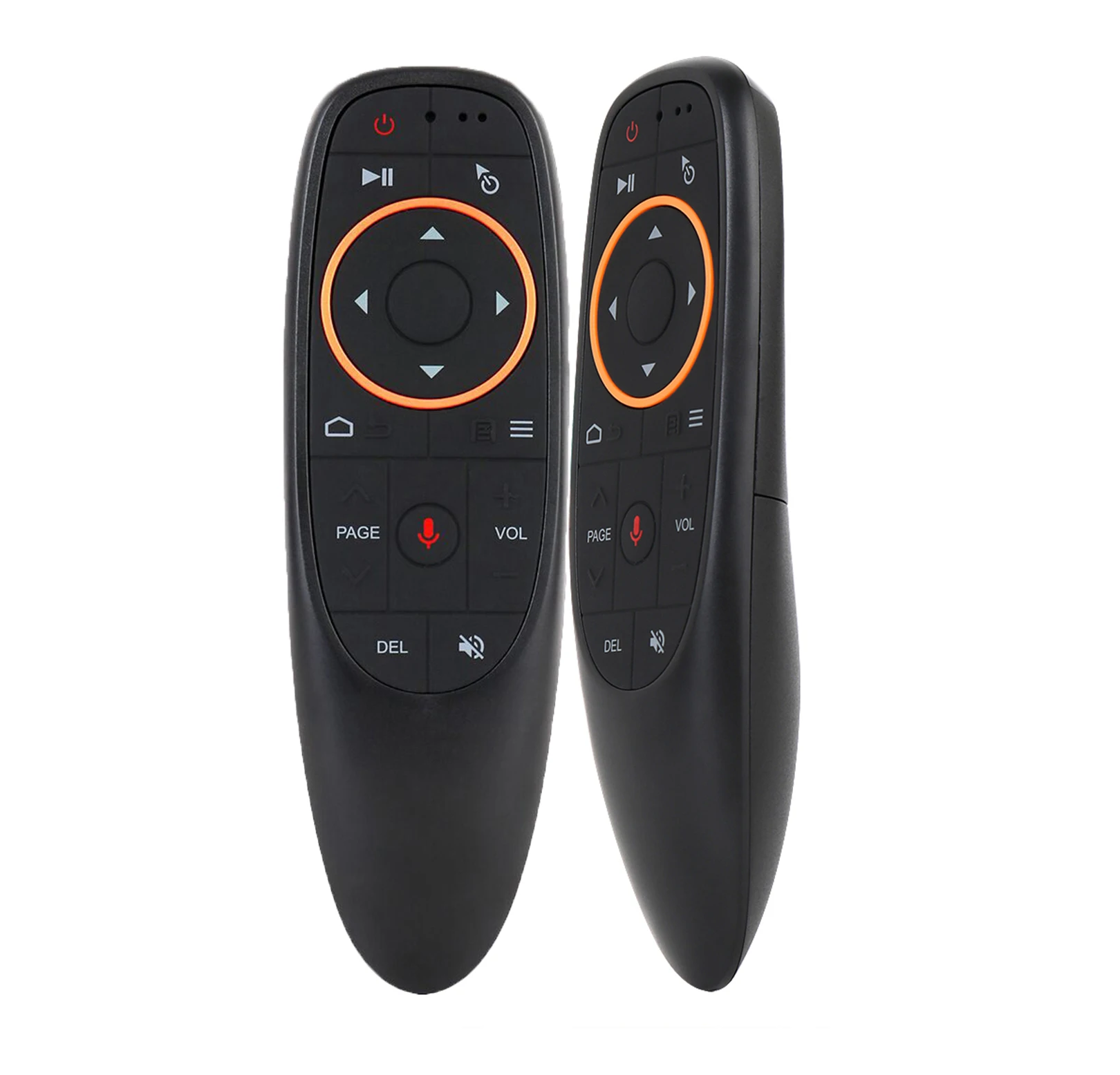 G10S Air Mouse télécommande vocale 2.4G Gyroscope sans fil à Six axes pour Android Tvbox contrôle télécommande intelligente G10
