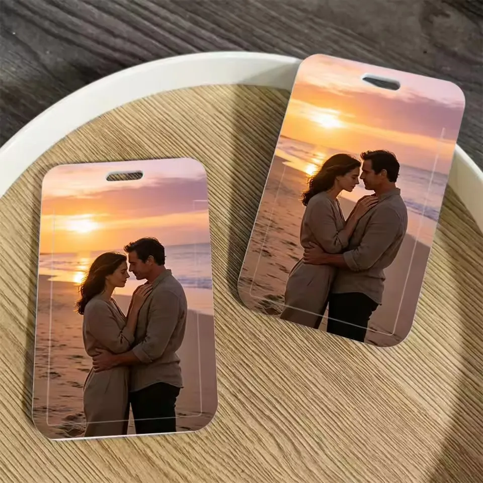 For Office Staff DIY Customized Your Design ID Card Badge Holder ID Credit Bank Card Pass Student Card for Keys Accessories Gift - view 3