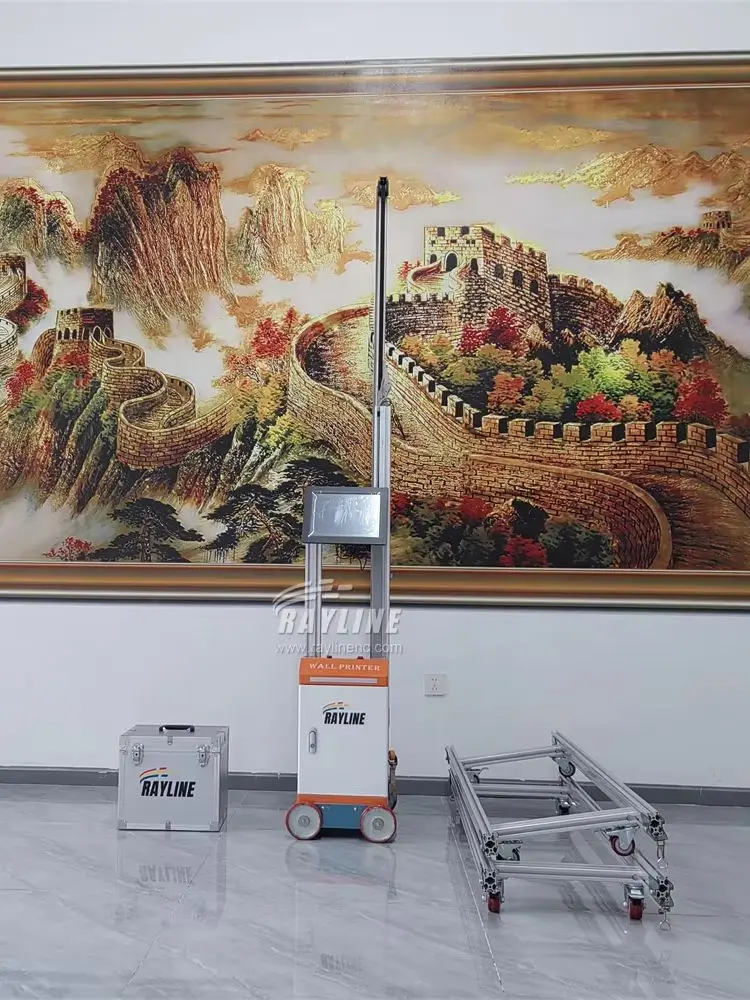 

Неограниченное количество длины/ширина, вертикальная УФ-чернильная настенная печатная машина, настенный принтер AI 4K, автоматическое разделение и позиционирование изображений