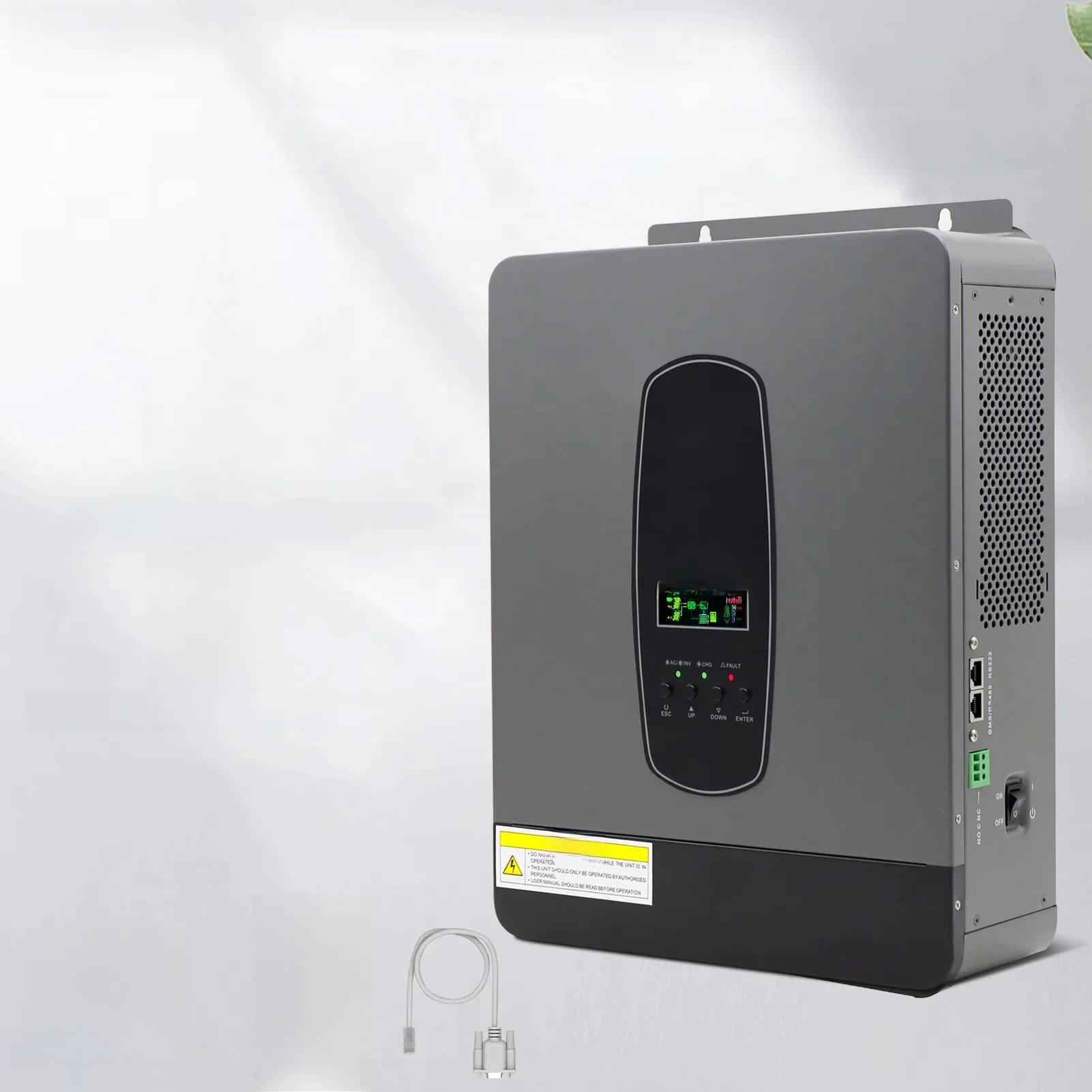 DATOUBOSS DT-24V3000W Reiner Sinus-Wechselrichter DC24V zu AC220V Sinuswellenausgang MPPT Power Grid Solar-Wechselrichter Spannungswandler