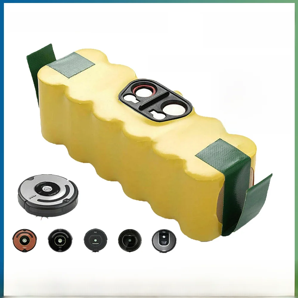 Bateria para série iRobot, 14.4 v, 5000mAh, 500, 600, 700, 800, 900, iRobot Roomba14.4 v, 620, 650,
