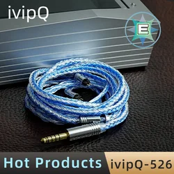 ivipQ -526 24-adriges versilbertes Kopfhörer-Upgrade-Kabel, mit/QDC/MMCX/Einbau 2PIN/3,5/4,4/für LZ A7 ZSX C12 V90 NX7MK4/BL-03