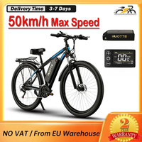 DUOTTS C29 Adult Electric Bike 50 km/h 750W Mountain Bikes With Far Rack 48V 15Ah Battery Electric Road Bikes Electric Bicycle