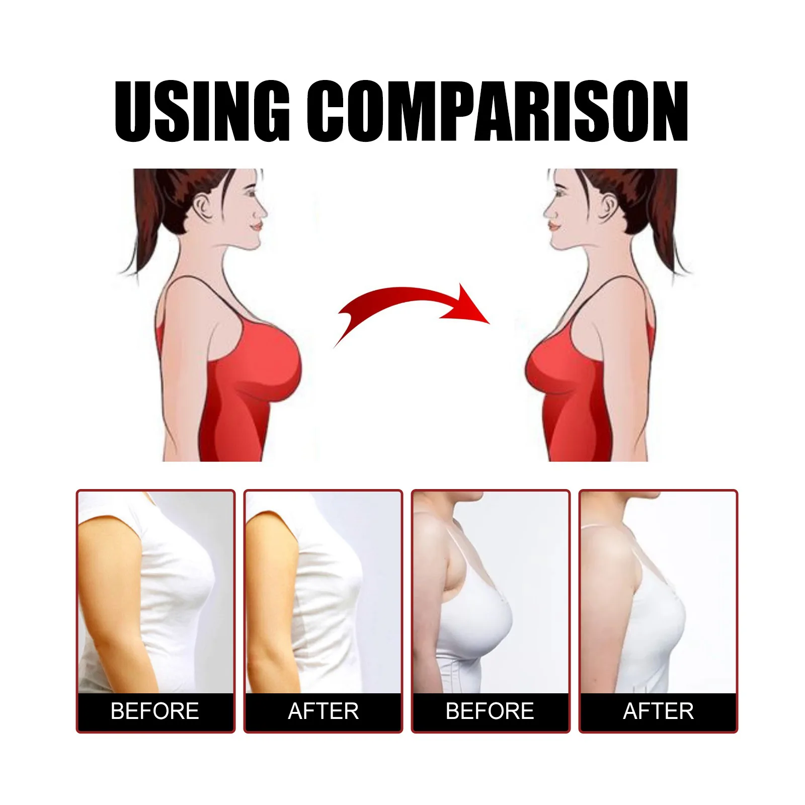 Breast Reduction Patch Prevent Sagging Bust Fat Burning Chest Lifting Firming Tightening Boobs Enhancer Breast Shrinking Sticker