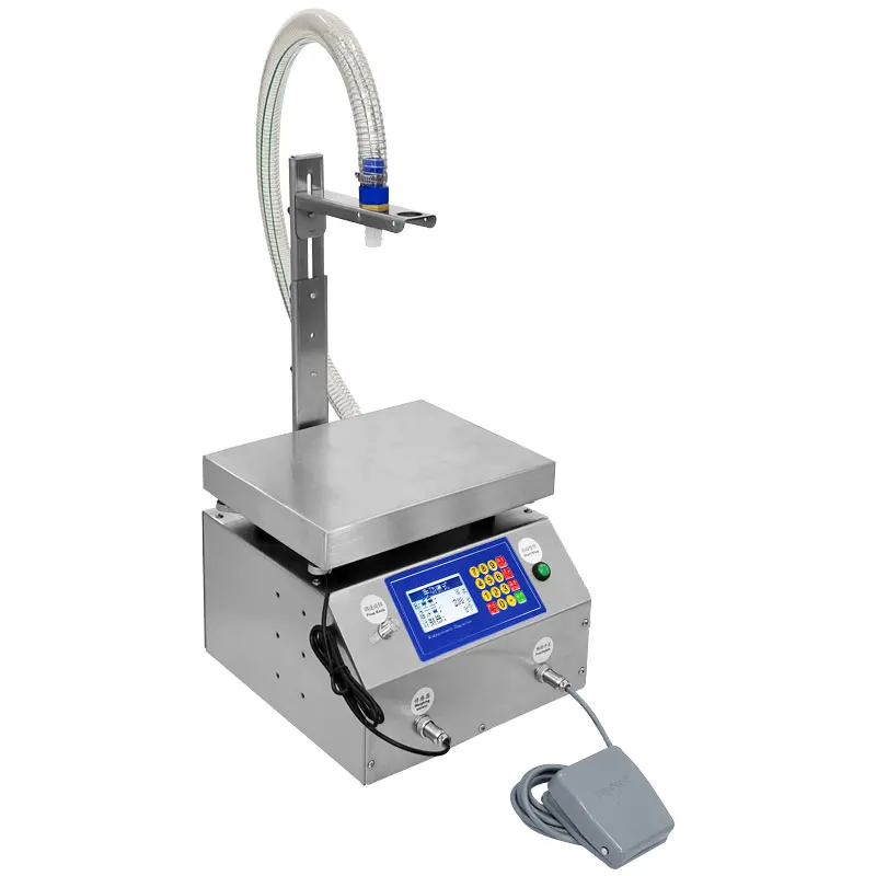 CSY-L36 grande fluxo que pesa o tipo máquina de enchimento líquida líquida quantitativa totalmente automática do óleo comestível da lavanderia