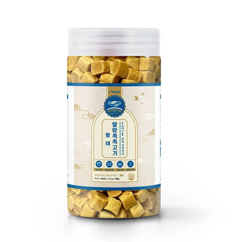 Olgam Malang-Chung high-capacity puppy-tall snack yellow cube 180g