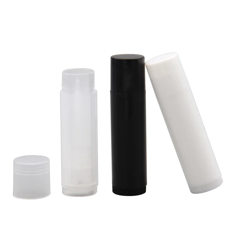 100 Stuks 5 Ml Lipgloss Buizen Lege Lipstick Tube Clear Lippenbalsem Containers Voor Cosmetica Hervulbare Fles Diy Reizen Make-Up Tool - afbeelding 2