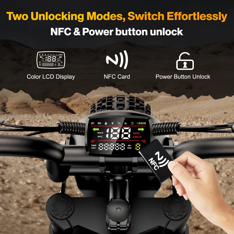 Off Road E Bike Adult Electric Bicycle 1500w 48V 18.2ah Mountain Electric Bike 16 Inch Fat Tire Outdoor Entertainmen image 7