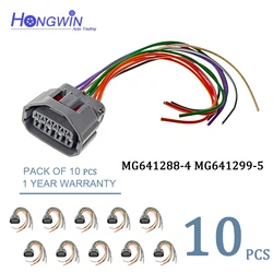 10P Car Gearbox Automatic Shift Lock Plug Wiring Harness Connector For Hyundai Toyota Sonata Naza Citra MG641288-4 7283-8700-30