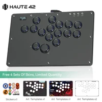 Alta42 FightStick Joystick Arcade Hitbox botón llanta controlador sin palanca para PC/PS4/PS5/Control de interruptor controlador de palo Arcade
