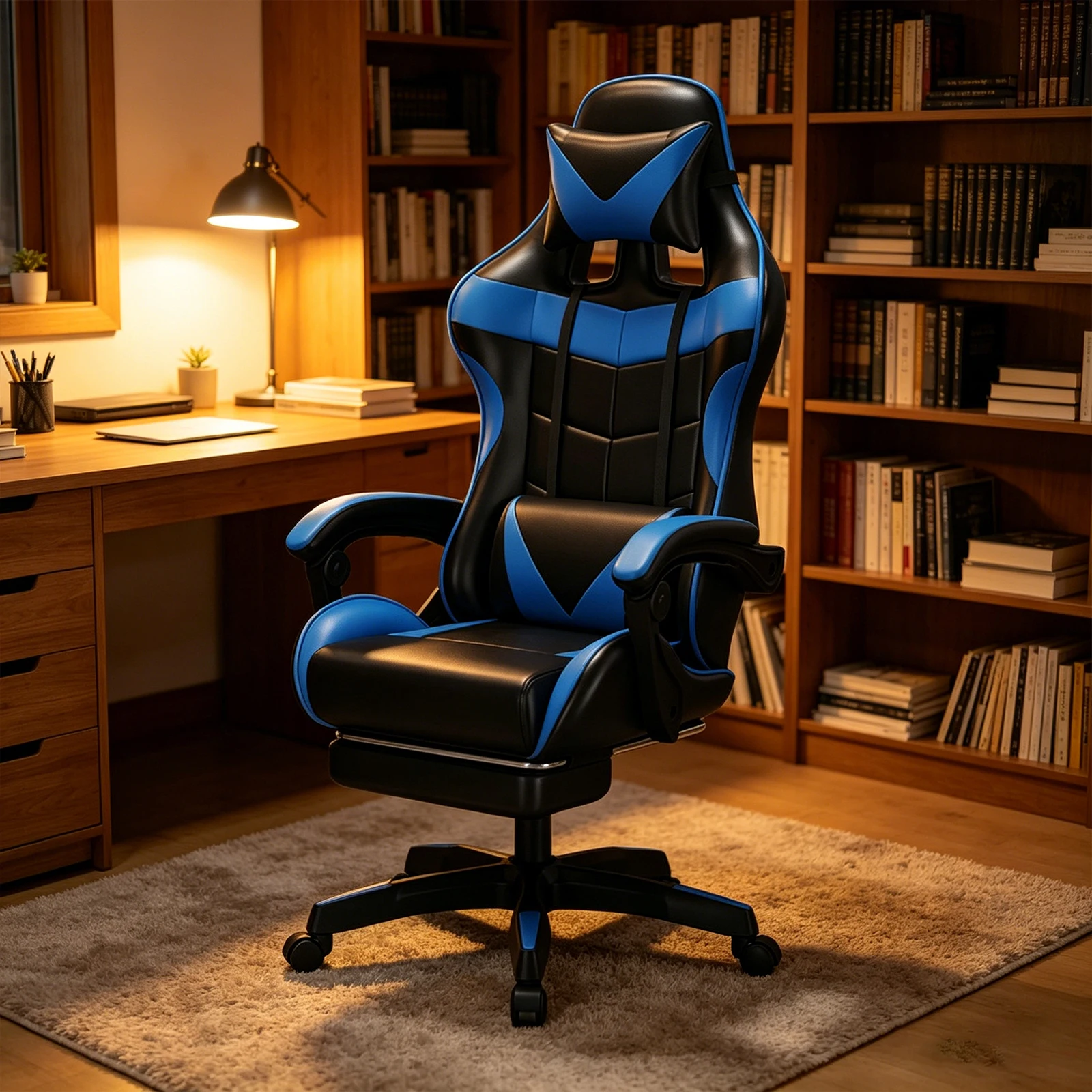 Ergonomic Gaming Chair for Hom - مراجعة Rgb Gaming Chair وسعره