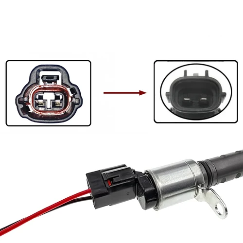 Imagen 2 del producto Enchufe de arnés de conector eléctrico y solenoide de sincronización de válvula Variable VVT, VVT146, VVT4201 para 06-16, Dodge, Hyundai, Kia, Toyota, Lexus