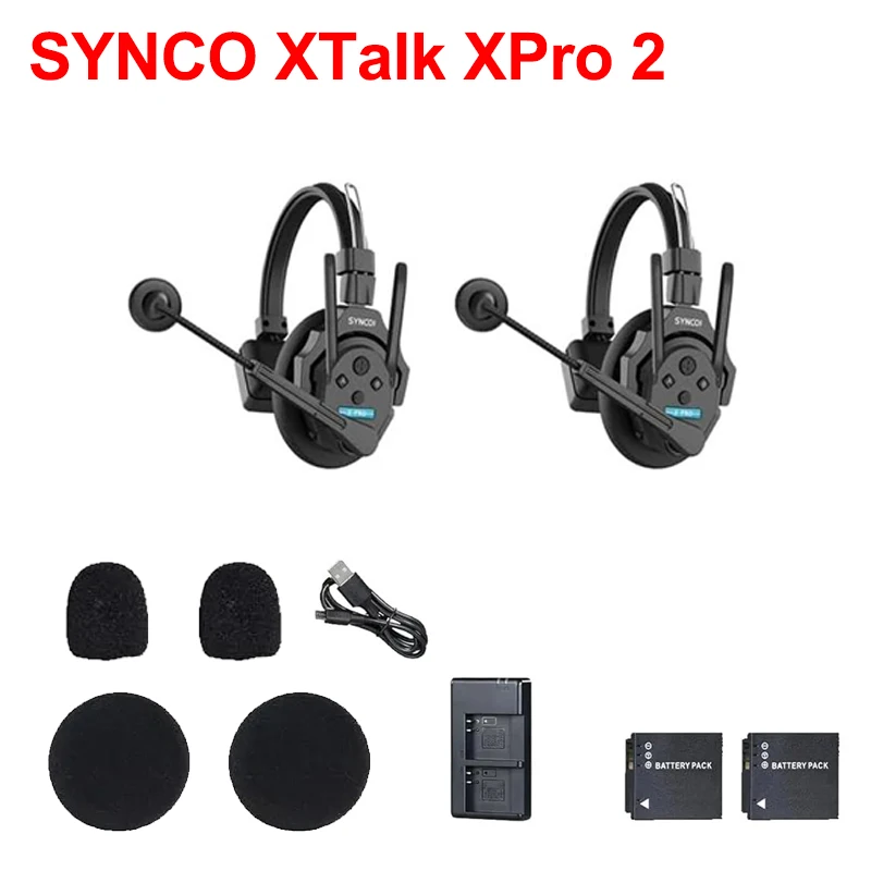 SYNCO Xtalk XPro / Xシリーズ ワイヤレスヘッドセットインターコム