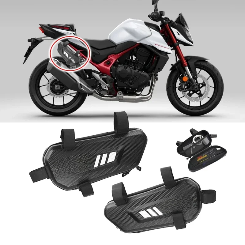 AliExpress ANLUSON NEW Motorcycle Waterproof Hard Shell Triangle Side Case Bag Cycling For HANDA HORNET CB 750 CB750 cb750 2015-2024 2023