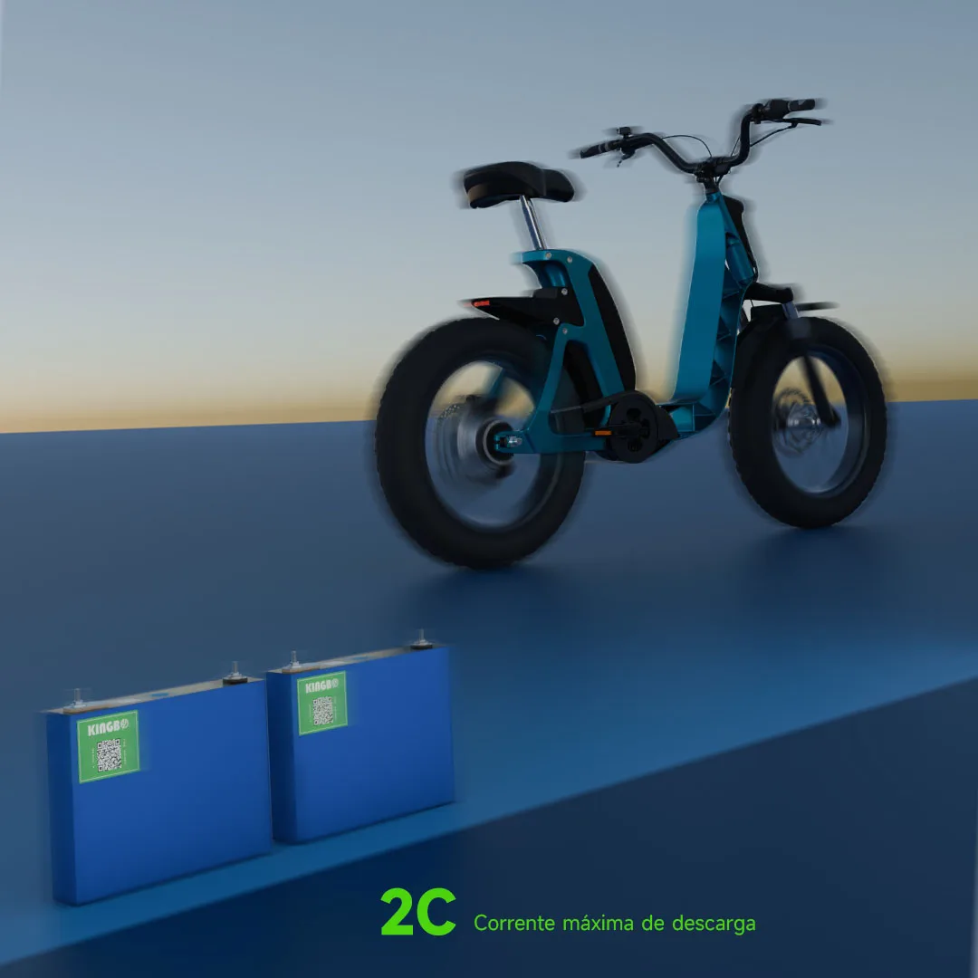 بطارية Kingbo Power 4 قطع 3,2 فولت 52 أمبير LiFePO4 لإضاءة الطوارئ ونسخ احتياطي الطاقة للمركبات الكهربائية