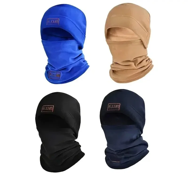 AliExpress Winter Warm Outdoor Fleece Hat Scarf Thickened Autumn and Winter Men and Women Coldproof Warm Mountaineering Riding Mask Set