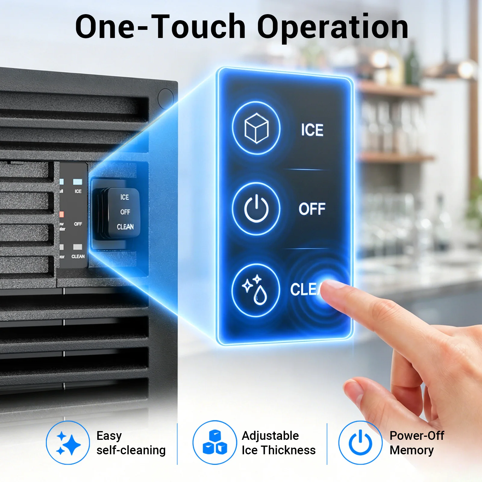 Commercial Ice Maker Machine,  - Commercial Ice Maker 100Kg recension och pris