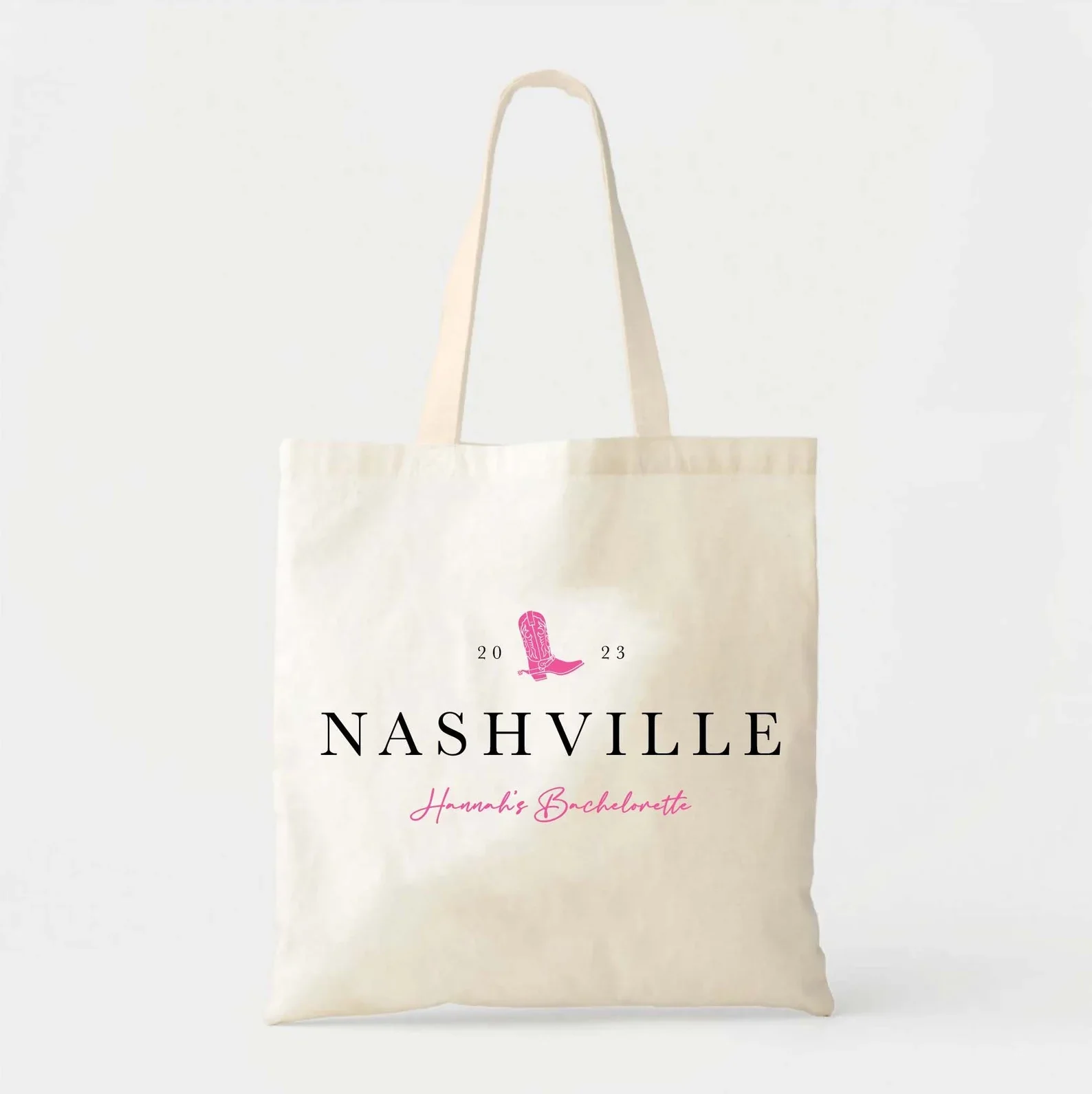 Nashville Cowboy Boot Tote - Brides Last Rodeo - Rodeo Bachelorette - Nashville Bachelorette Party - Cowgirl Bachelorette - Lets