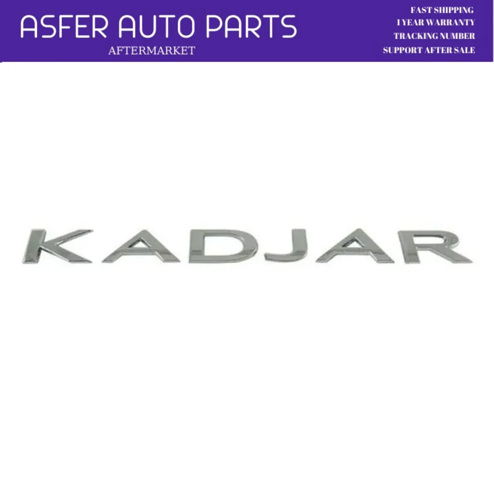 Rear trunk lettering Monogram for Renault Kadjar Oem 908924449R High Quality Reasonable Price Oem 908924449R